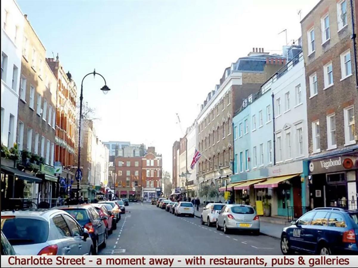 Elegant Fitzrovia Central London 2-Bed Nr Oxford Street Helpful Informative Host エクステリア 写真